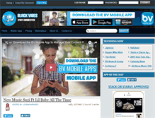Tablet Screenshot of blackvibes.com